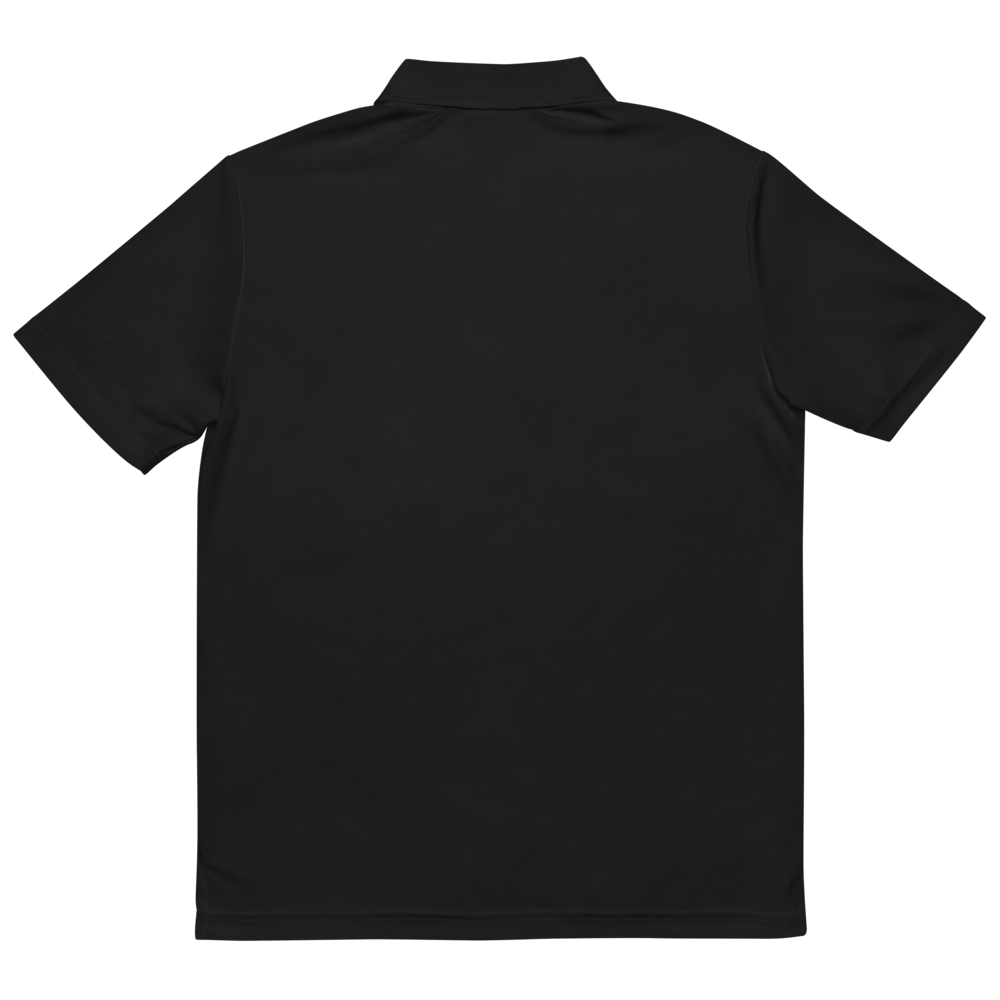Straight To Business - Men's Adidas Performance Polo Shirt (Black)