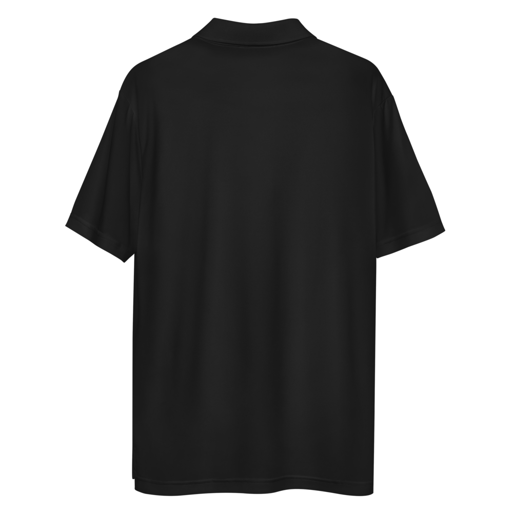 Straight To Business - Men's Adidas Performance Polo Shirt (Black)