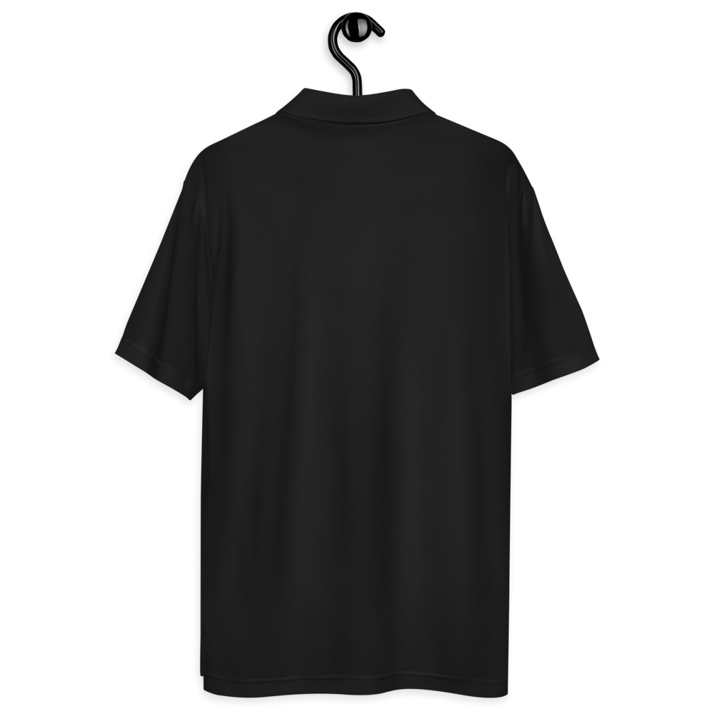 Straight To Business - Men's Adidas Performance Polo Shirt (Black)