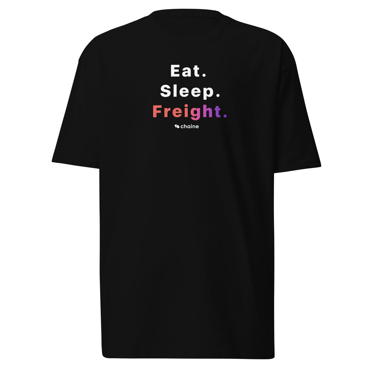 Eat Sleep Freight - Men’s premium heavyweight tee