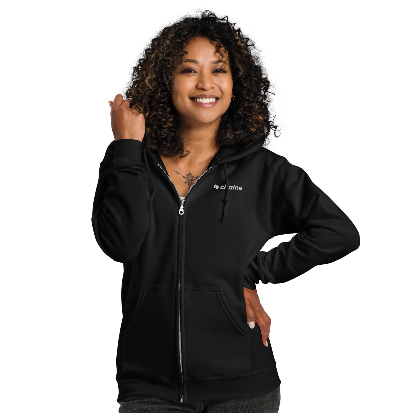 Reporting for Duty - Unisex heavy blend zip hoodie