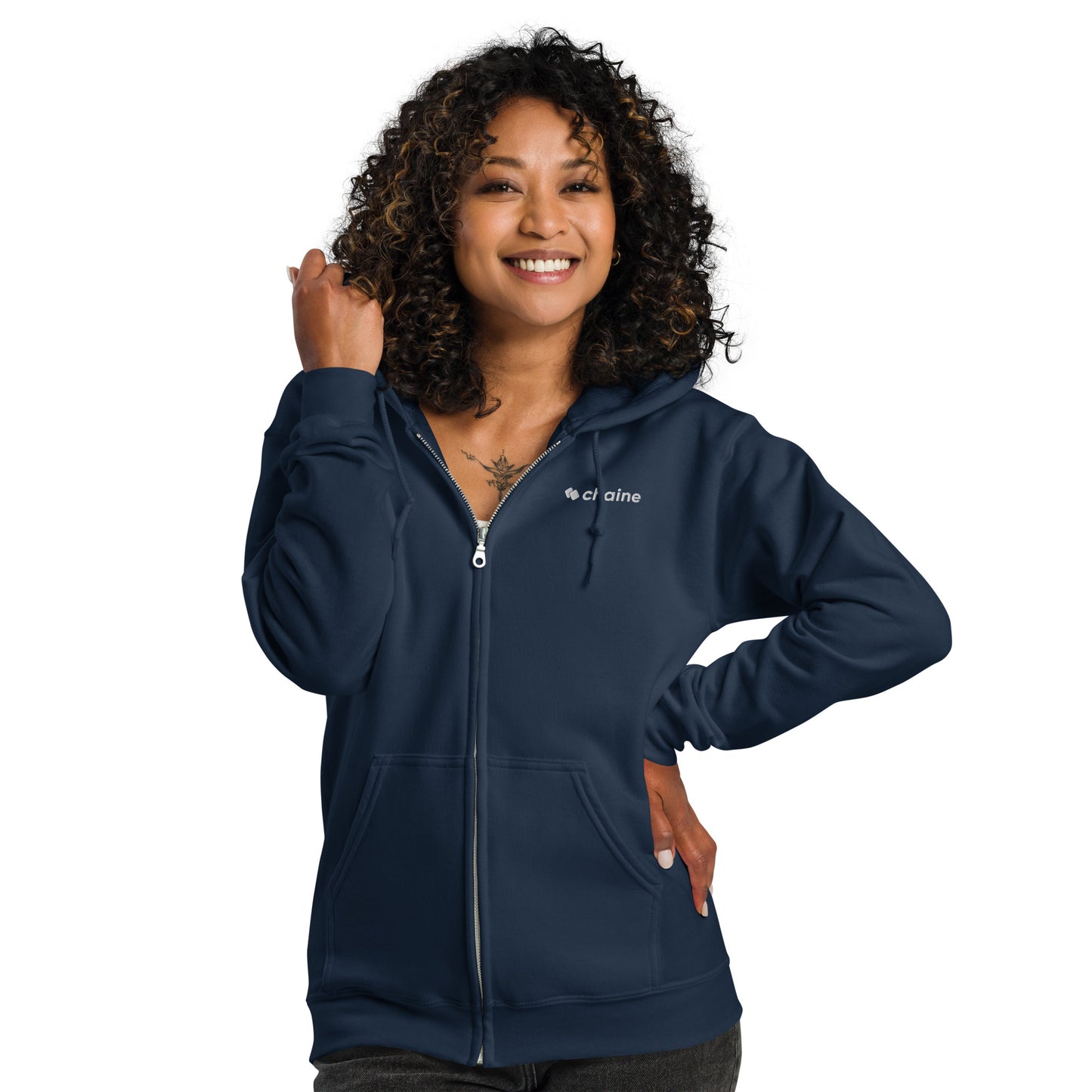 Reporting for Duty - Unisex heavy blend zip hoodie
