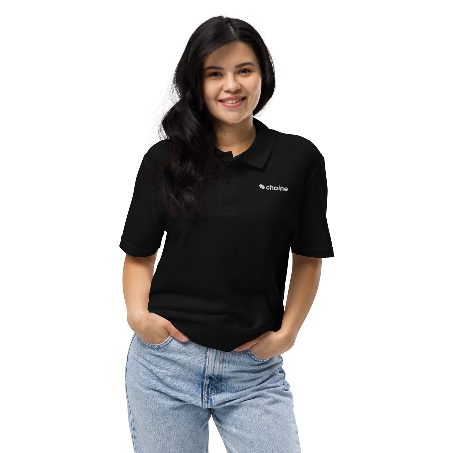 Straight to Business - Unisex pique polo shirt