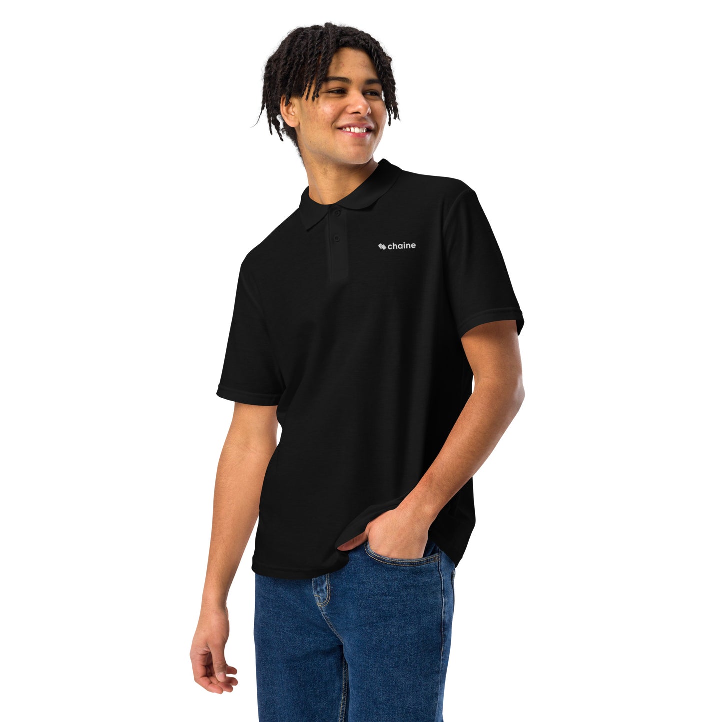Straight to Business - Unisex pique polo shirt