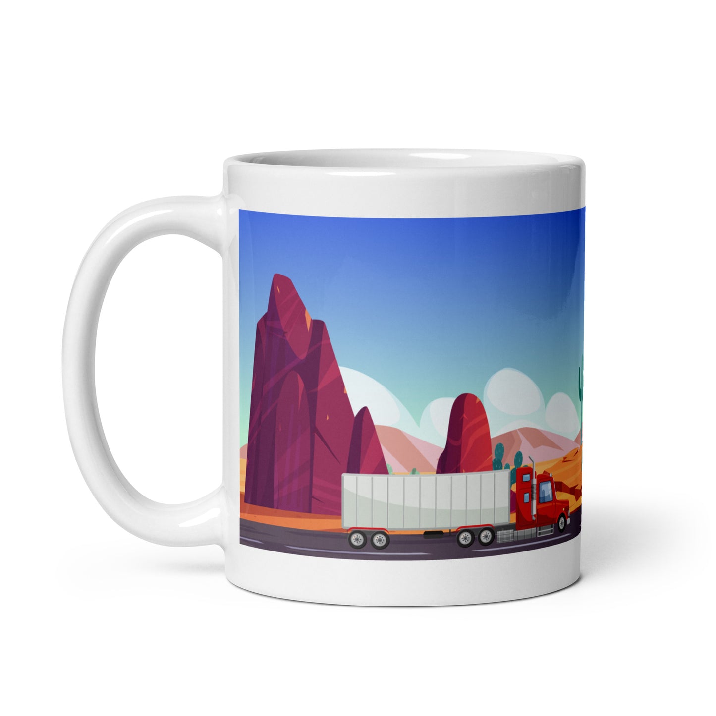 Drivin' All Day - Chaine Mug
