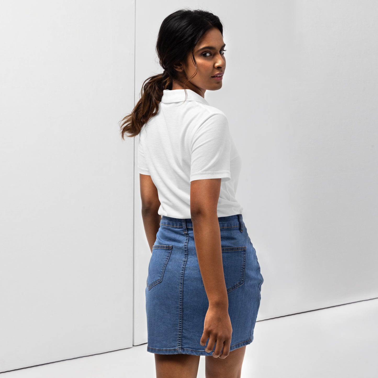 Straight to Business - Women’s Pique Polo Shirt