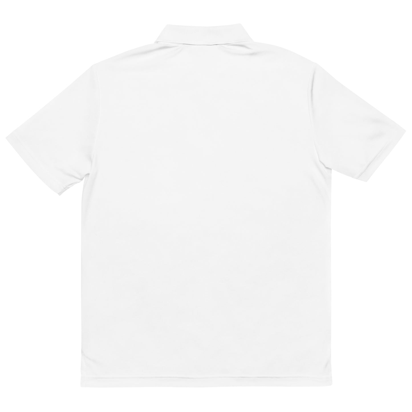 Straight To Business - Men's Adidas Performance Polo Shirt (White)